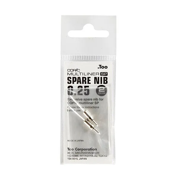 Copic Multiliner - Nib Size :- 0.25