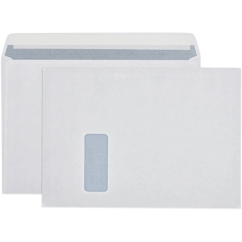 Cumberland C4 Laser Envelopes Secretive Window Pocket 90GSM Strip Seal Box 250