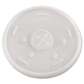 CUP/ Foam 24 oz, Lid, Straw Slot, 500/cs-Food Service