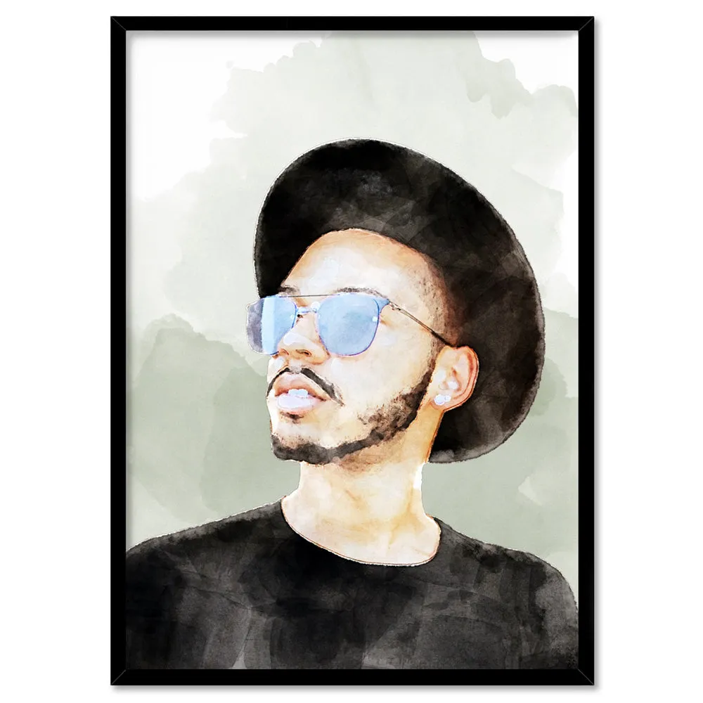 Custom Self Portrait | Watercolour - Art Print