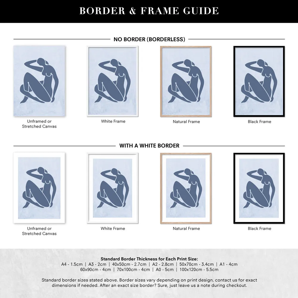 Decoupes La Figure Femme V - Art Print