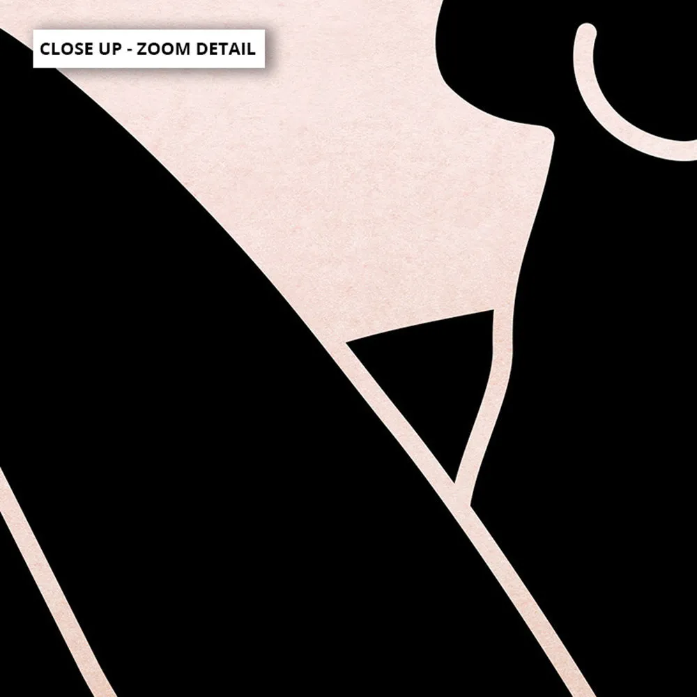 Decoupes La Figure Femme VII - Art Print