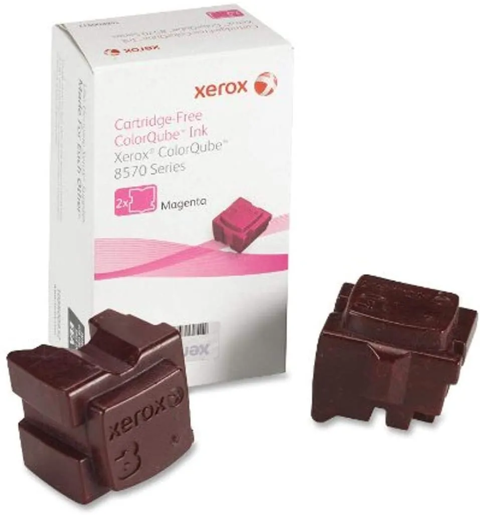 DELL Xerox ColorQube 8570/8580 Magenta Solid Ink Pack (2 Sticks), 4,400 pages - 108R00927