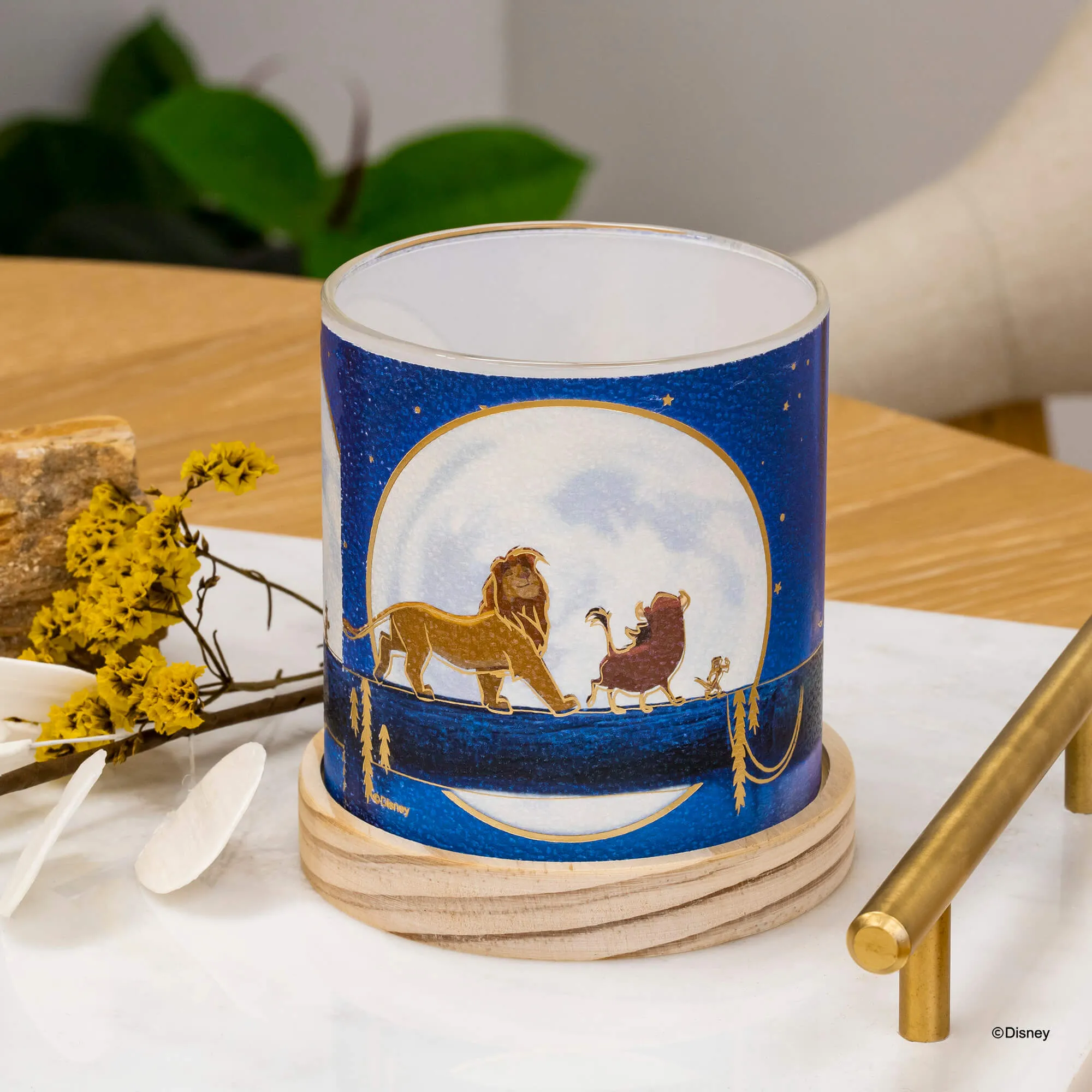 Disney Mini Glass Lantern Hakuna Matata