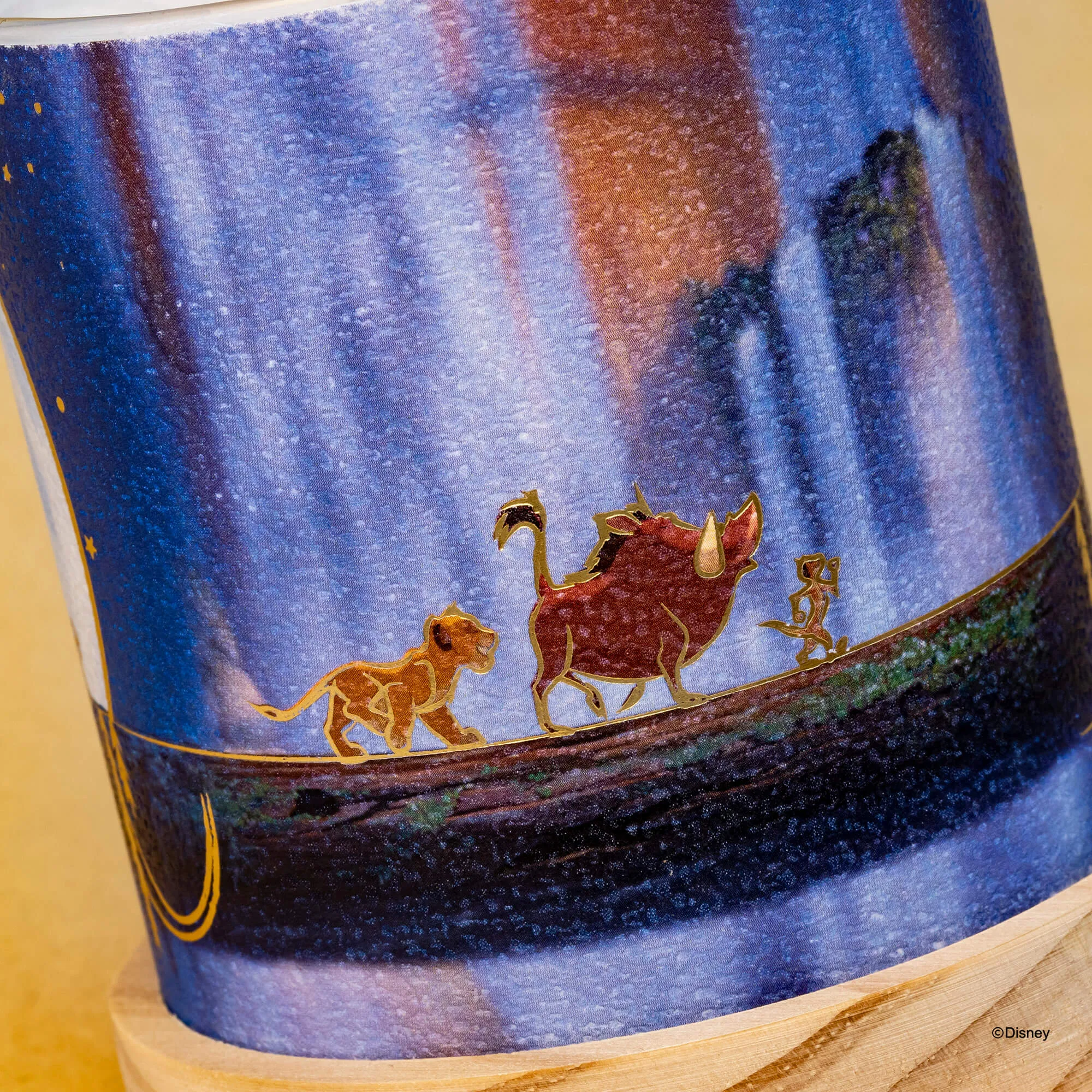Disney Mini Glass Lantern Hakuna Matata