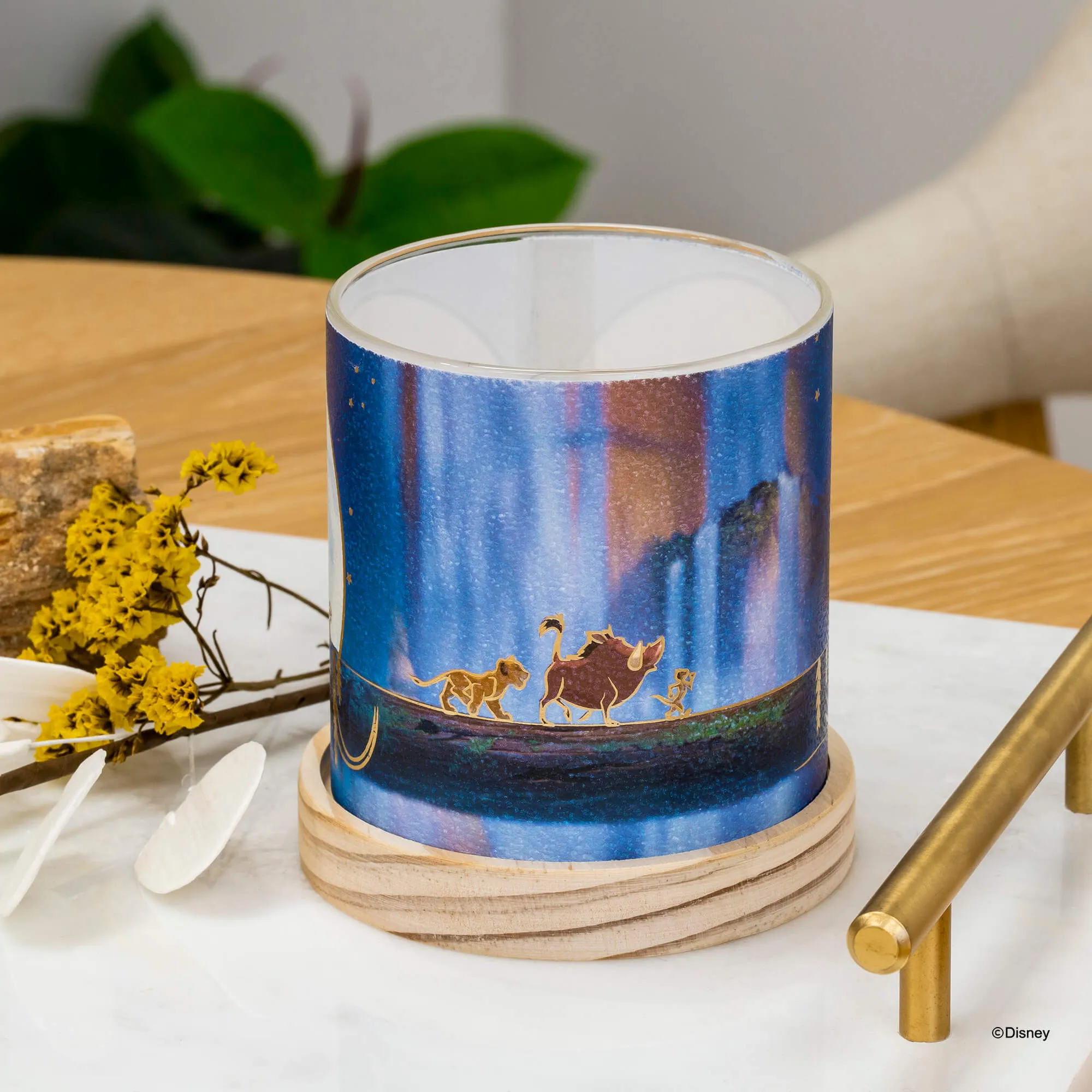 Disney Mini Glass Lantern Hakuna Matata