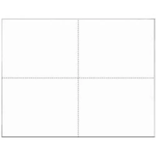 Docuprint Forms & Signs 4 Sheet White Outdoor Sign 5-1/2"x4-1/4", White