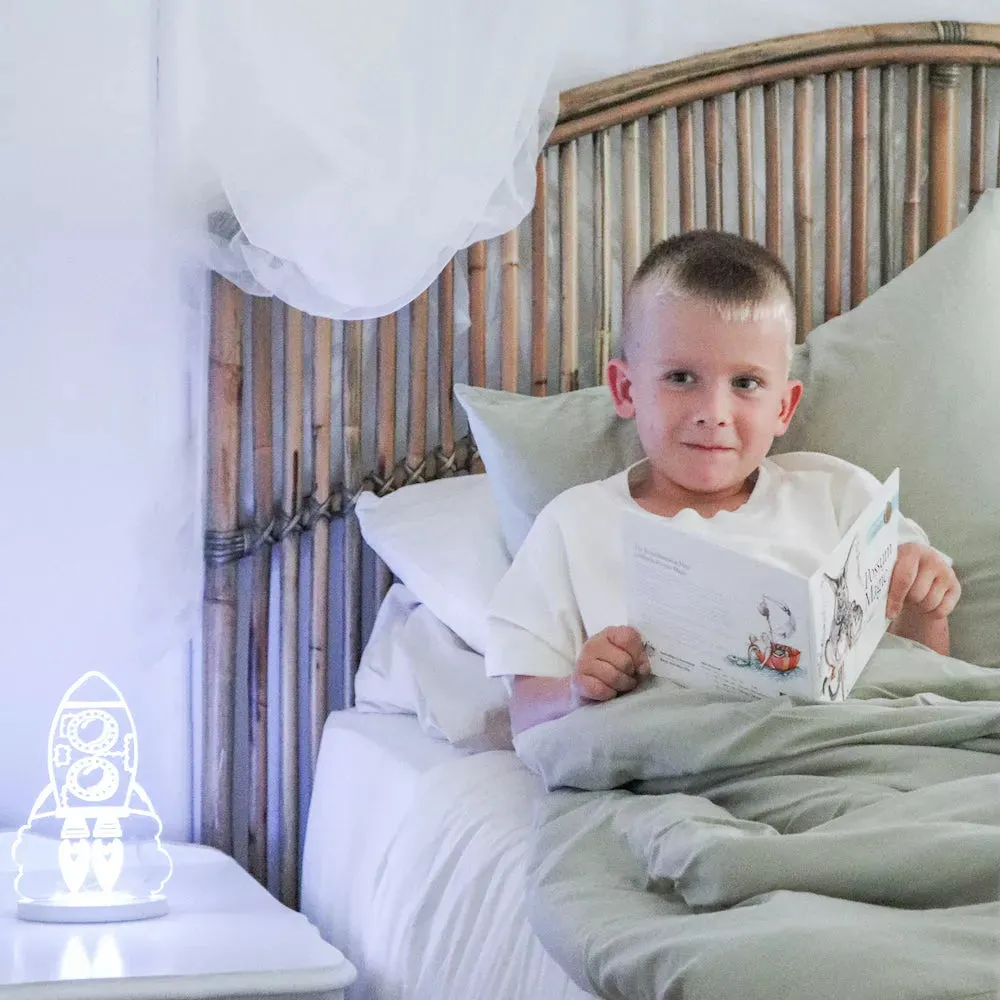 Duski Night Light Rocket