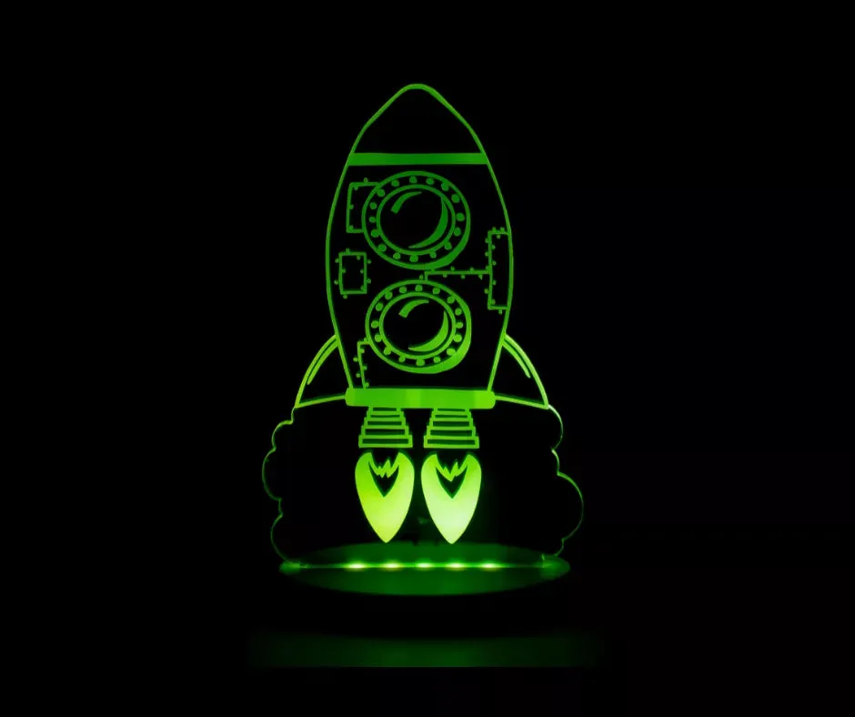 Duski Night Light Rocket