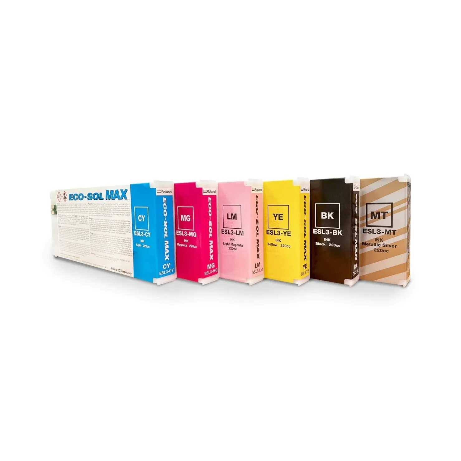 Eco-Sol MAX Roland Inkjet Ink Cartridges