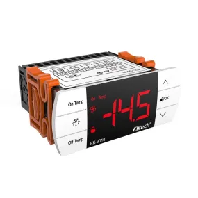 Elitech EK-3010 Digital Temperature Controller Temp Control Panel Thermostat with Temperature Probe 110V