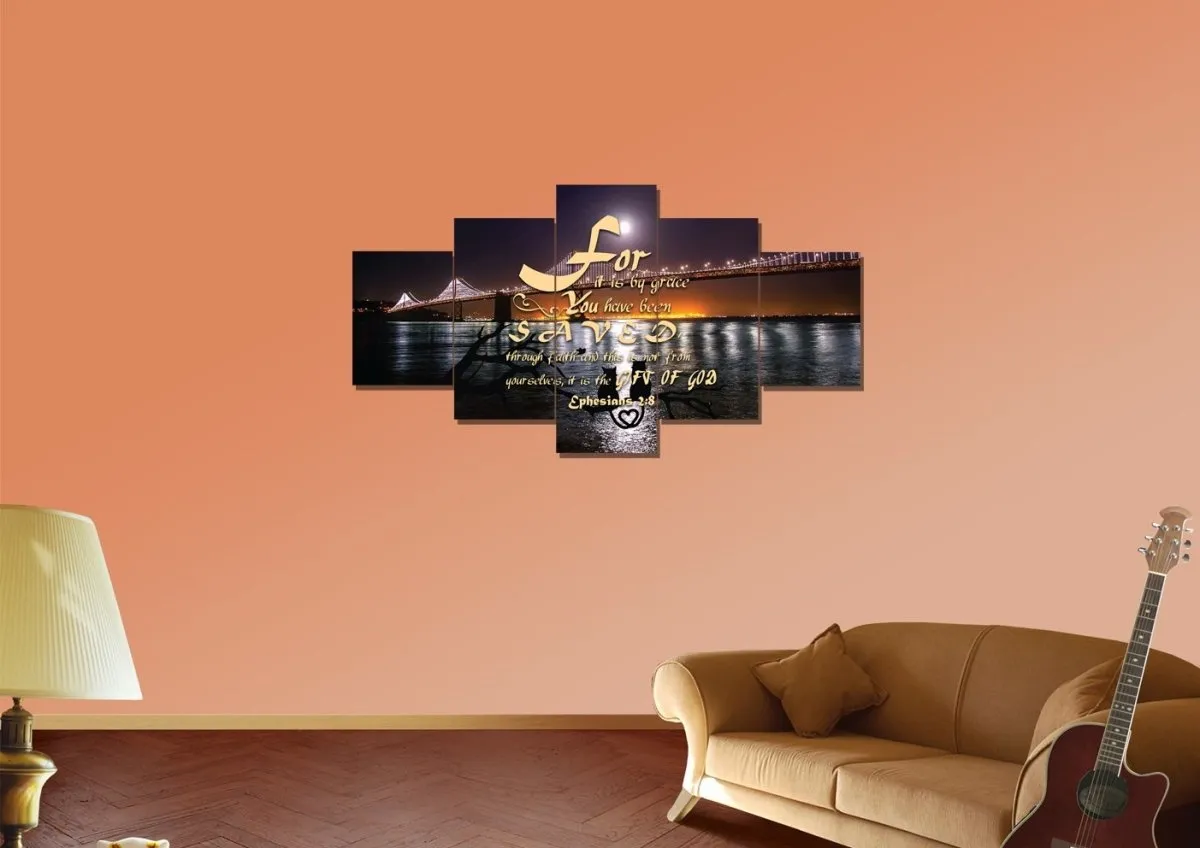Ephesians 28 Canvas Wall Art Print - Christian Canvas Wall Art