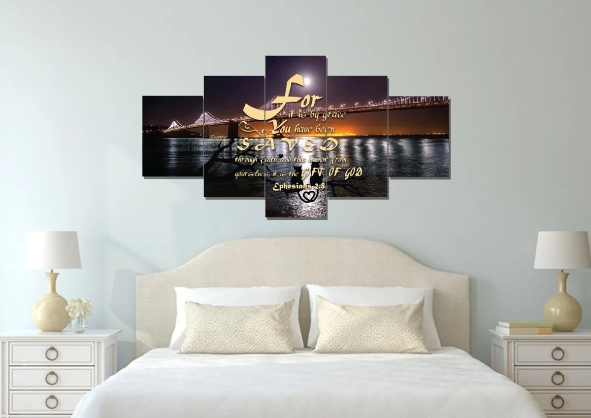 Ephesians 28 Canvas Wall Art Print - Christian Canvas Wall Art