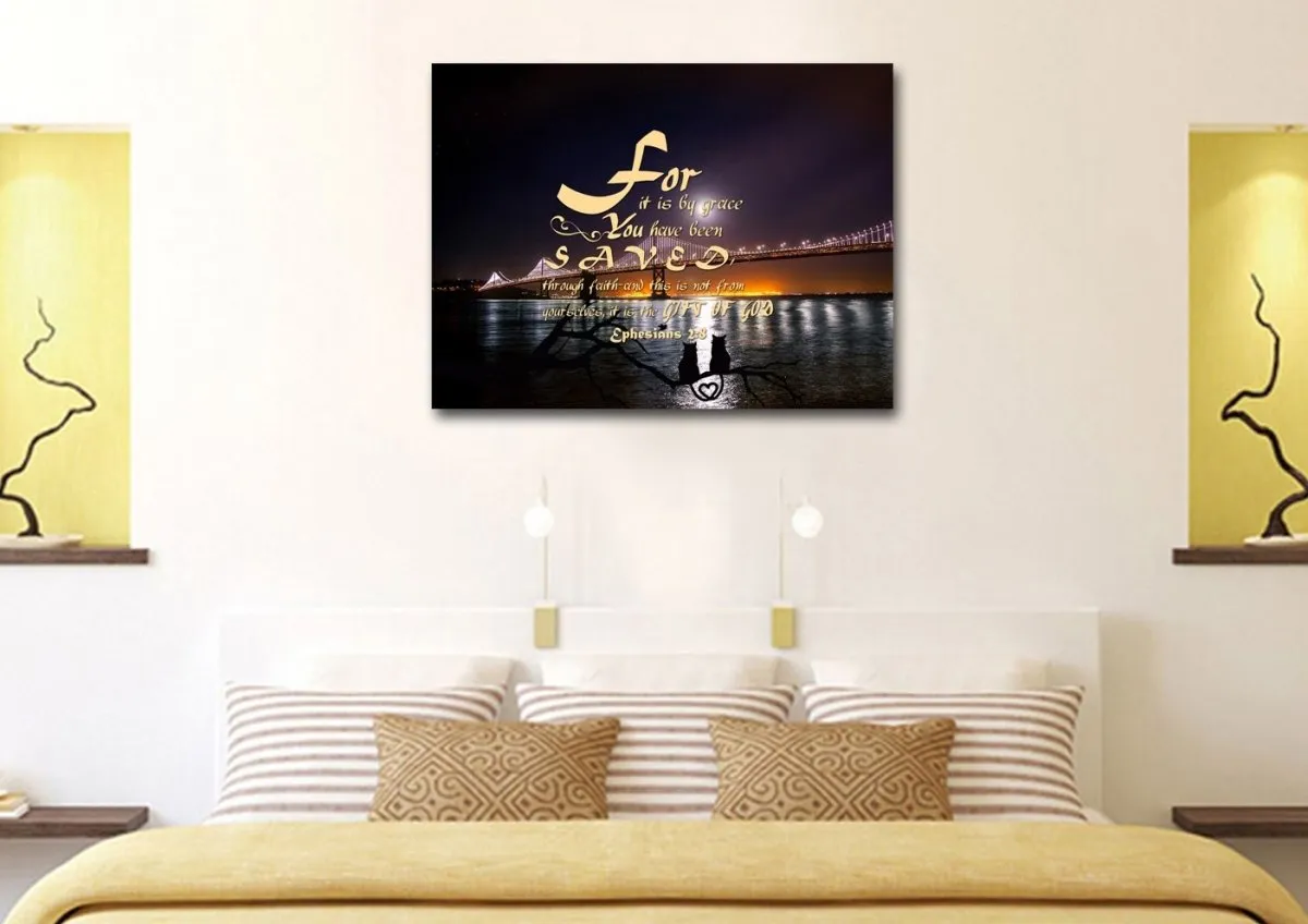 Ephesians 28 Canvas Wall Art Print - Christian Canvas Wall Art