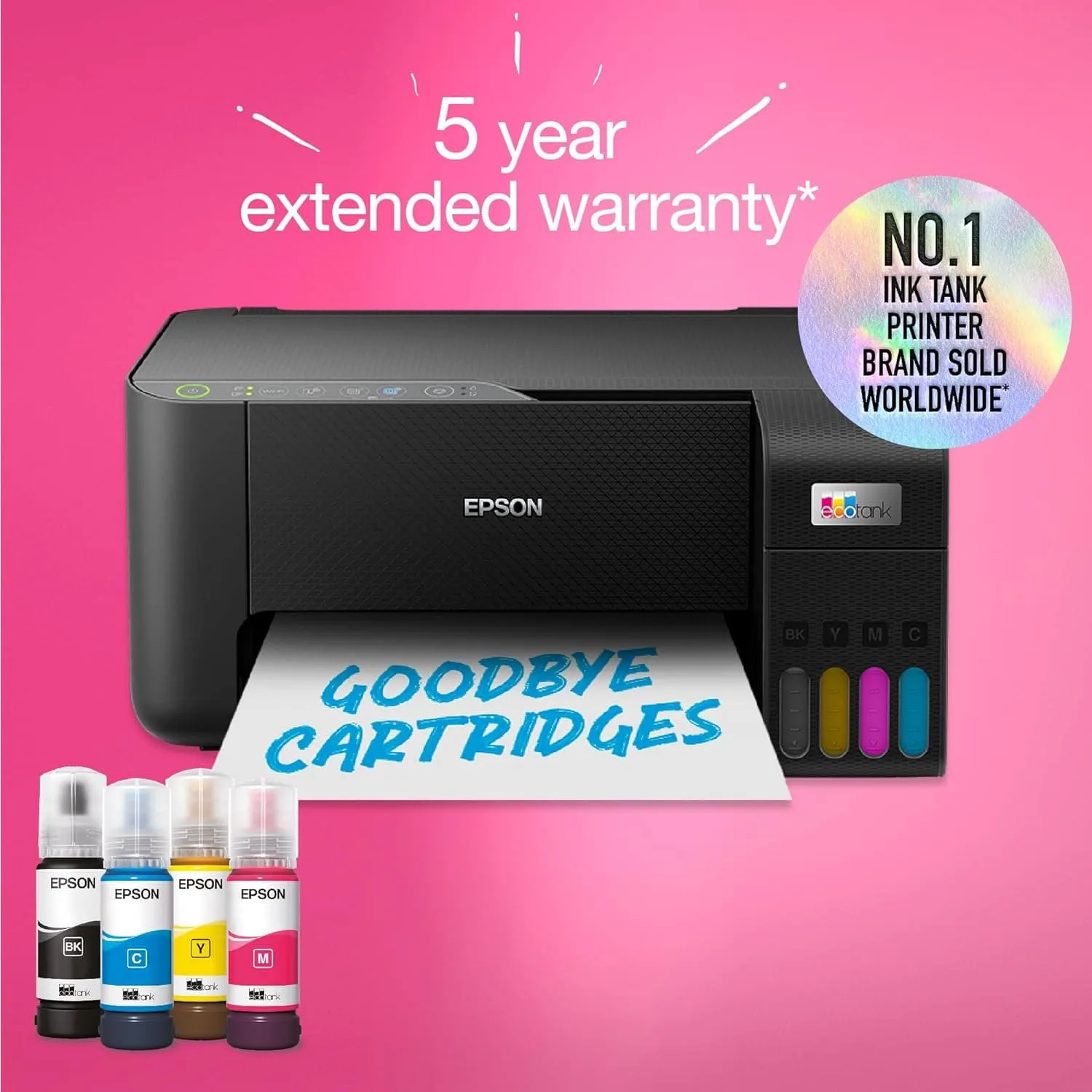 Epson EcoTank ET-2860 Wireless Inkjet Printer