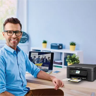 Epson Expression Home XP-4200 Wireless Color Inkjet All-in-One Printer, Copier, Scanner - Black