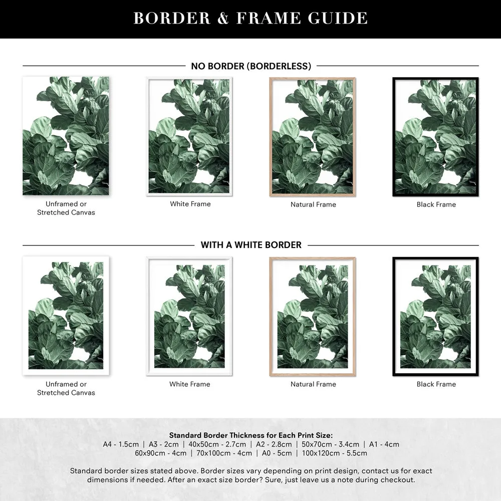 Fiddle Leaf Fig Watercolour II - Art Print