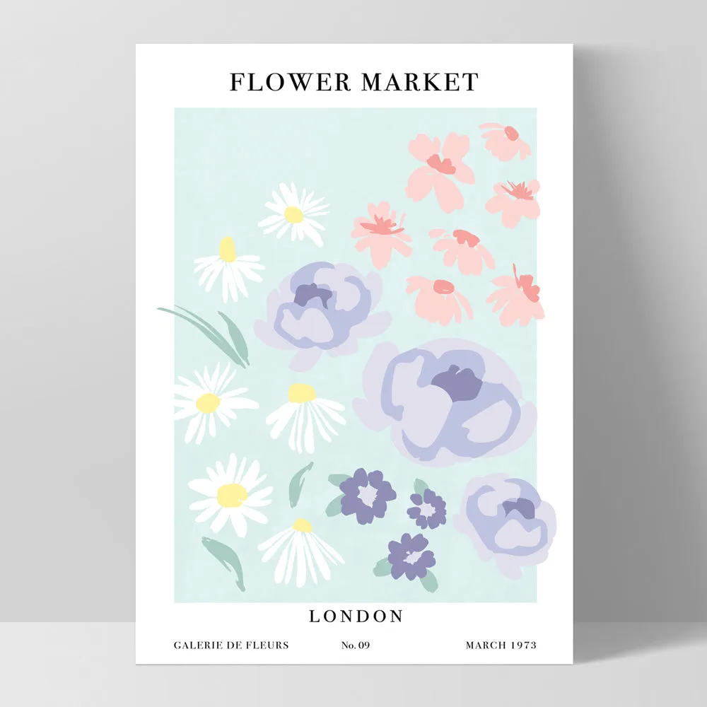 Flower Market | London - Art Print