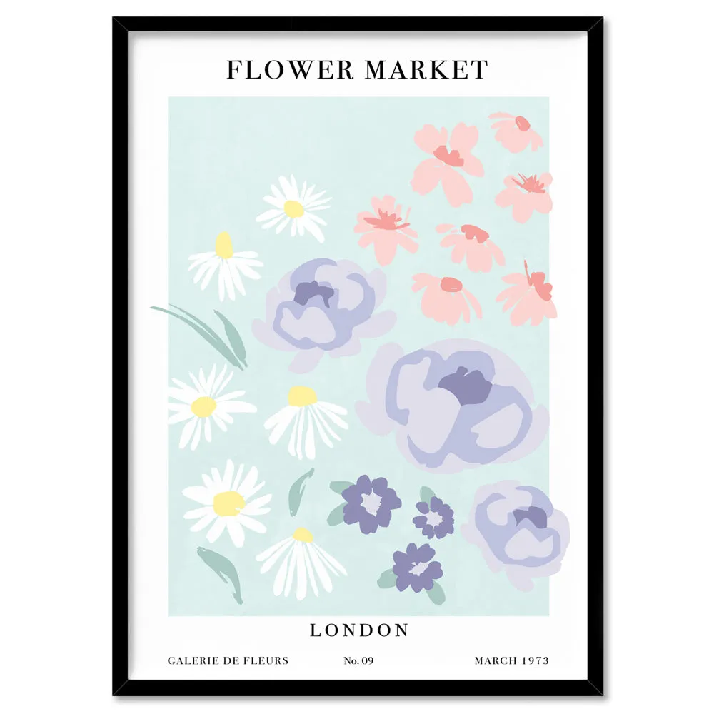 Flower Market | London - Art Print