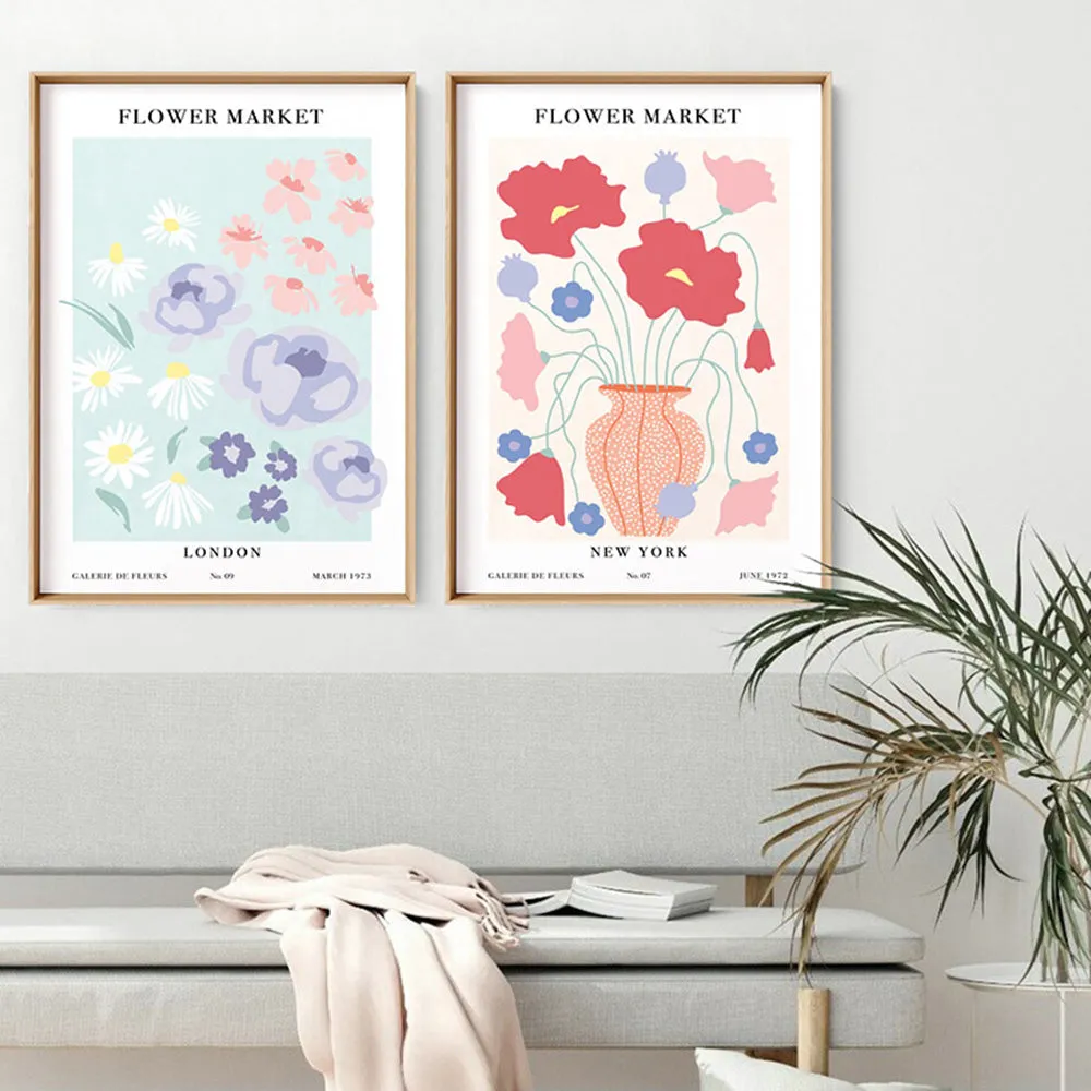 Flower Market | London - Art Print
