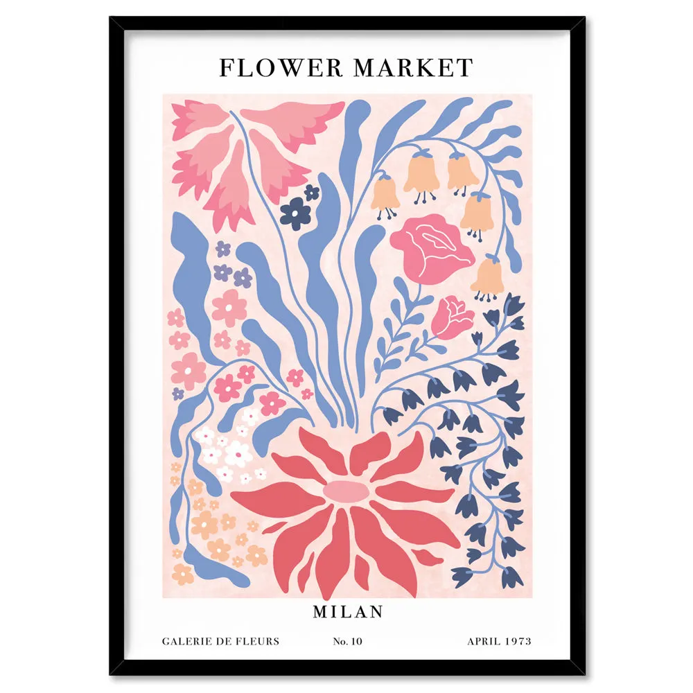 Flower Market | Milan - Art Print
