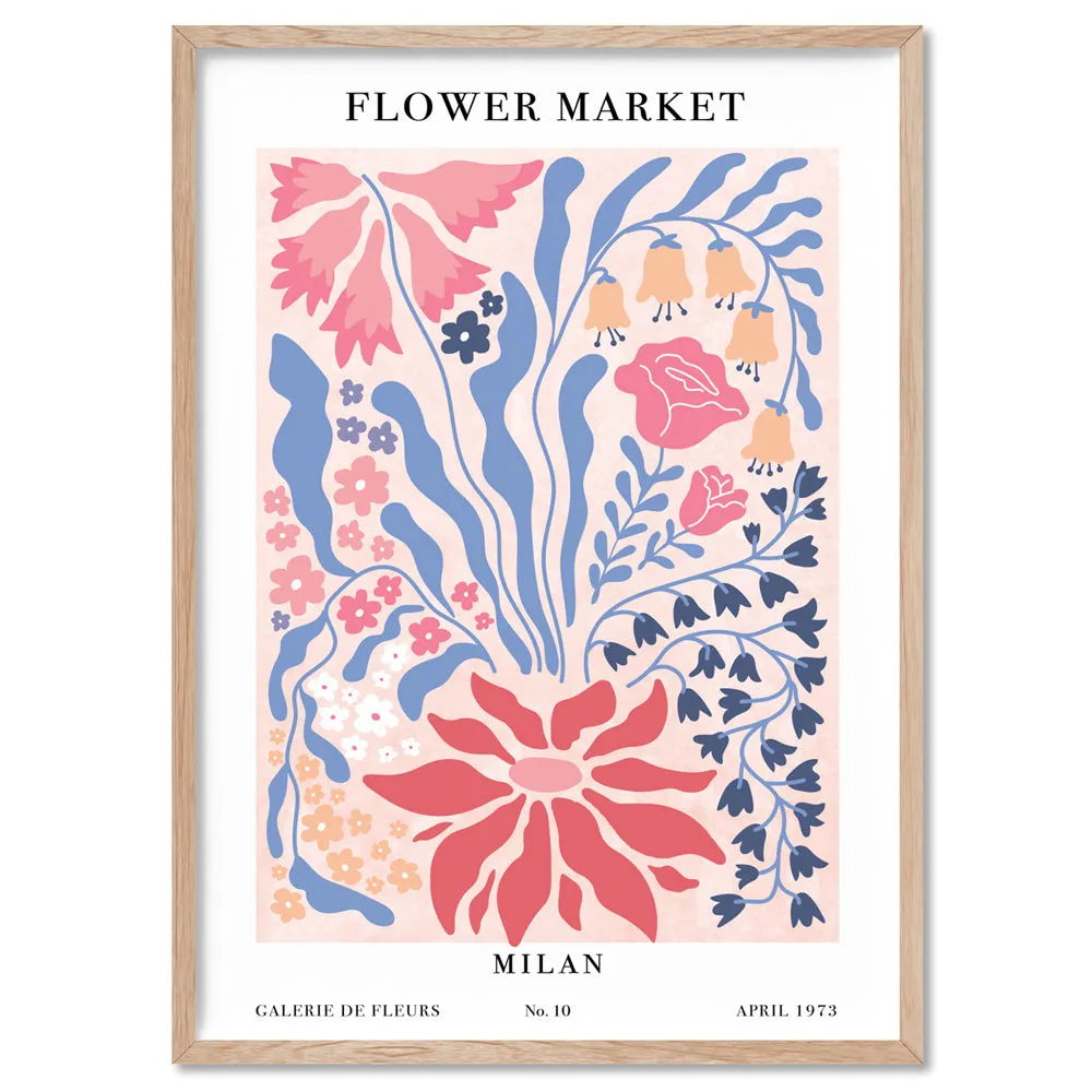 Flower Market | Milan - Art Print