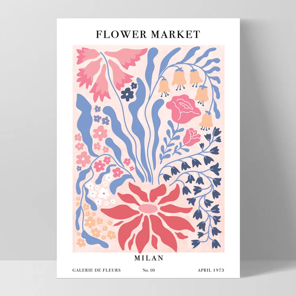Flower Market | Milan - Art Print
