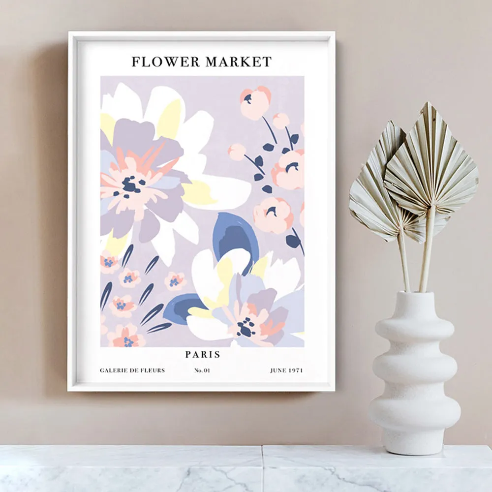 Flower Market | Paris - Art Print