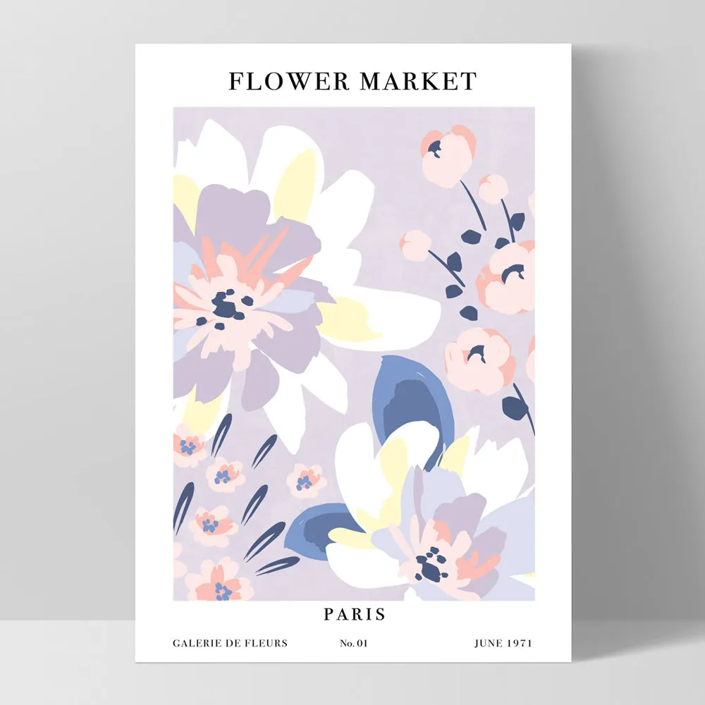 Flower Market | Paris - Art Print