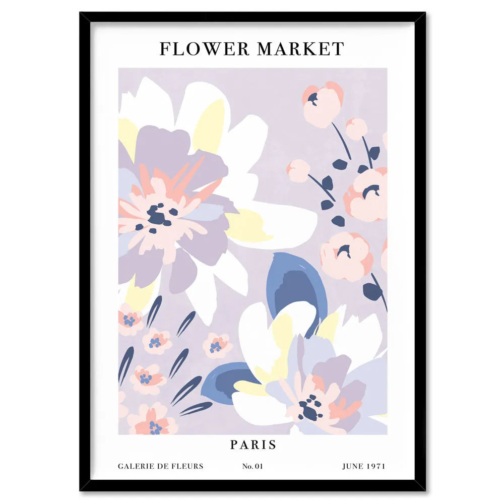 Flower Market | Paris - Art Print