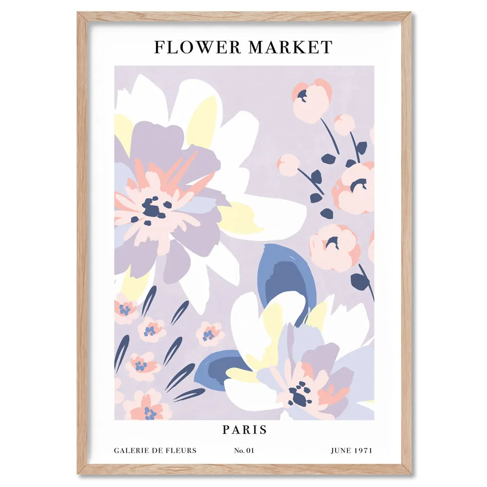 Flower Market | Paris - Art Print