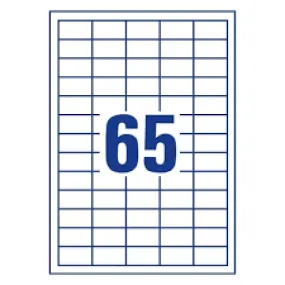 Formtec Label 6500/38x21mm #65