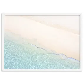 From Above | Whitehaven Beach - Art Print