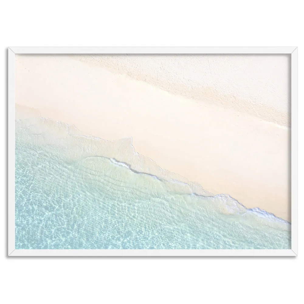 From Above | Whitehaven Beach - Art Print