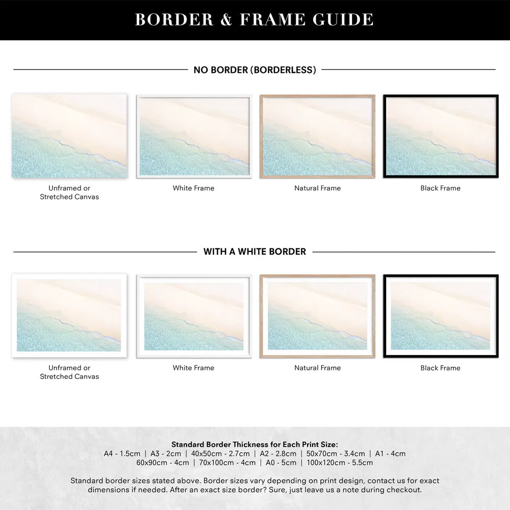 From Above | Whitehaven Beach - Art Print