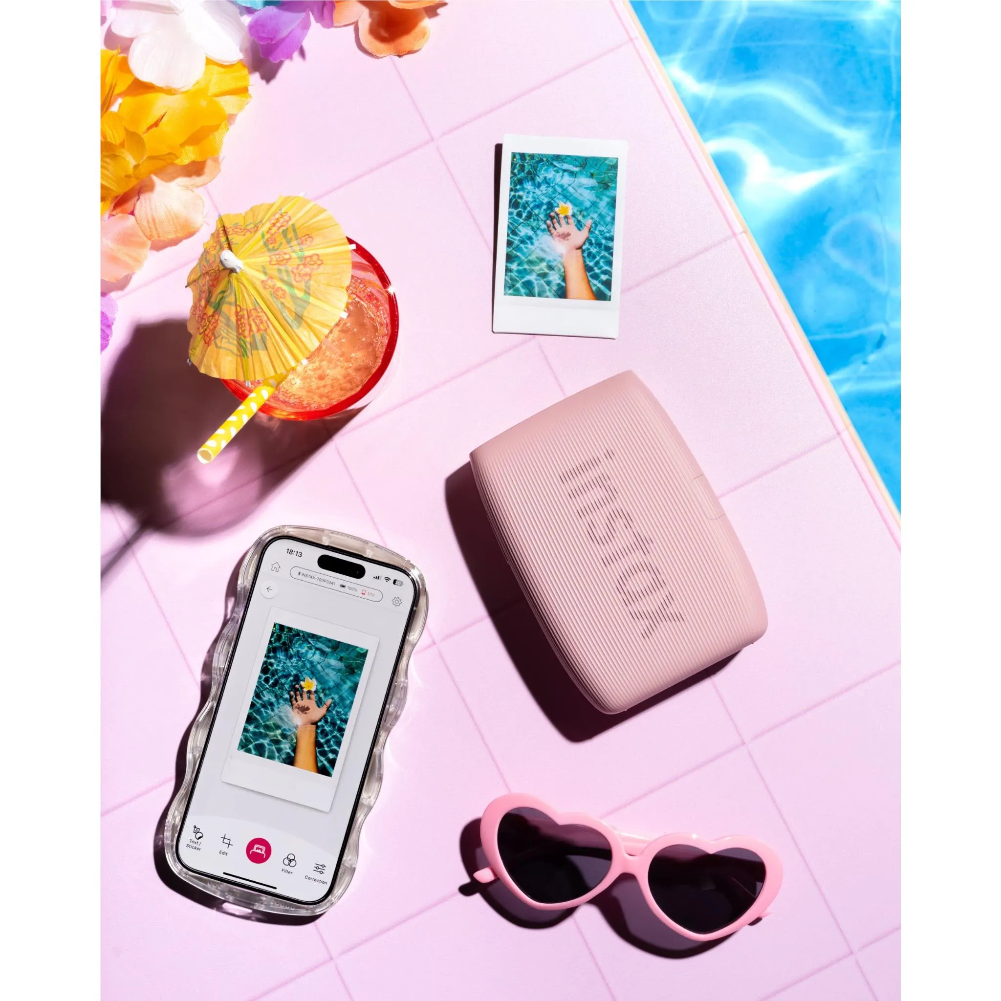 Fujifilm Instax Mini Link 3 (Clay White)