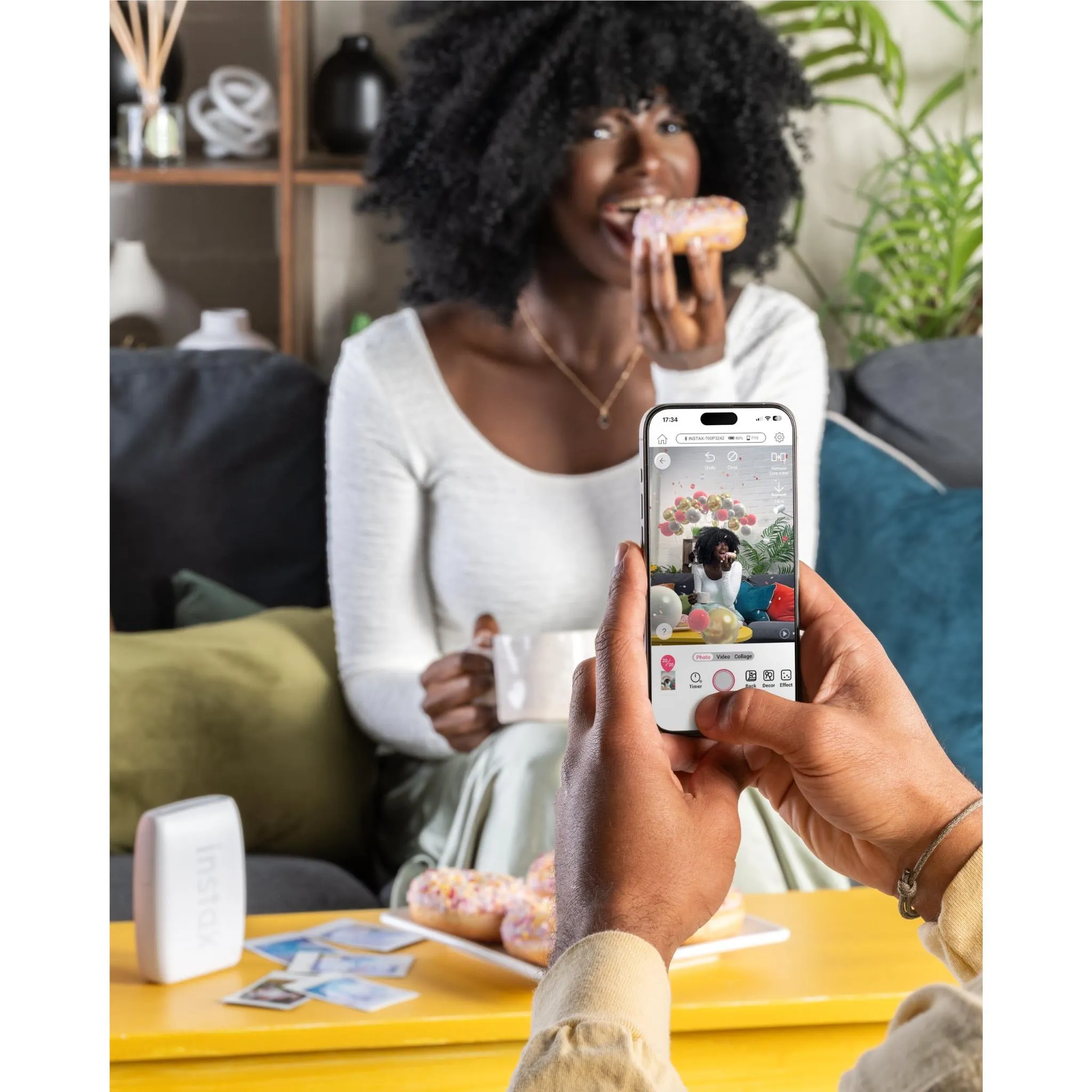 Fujifilm Instax Mini Link 3 (Clay White)