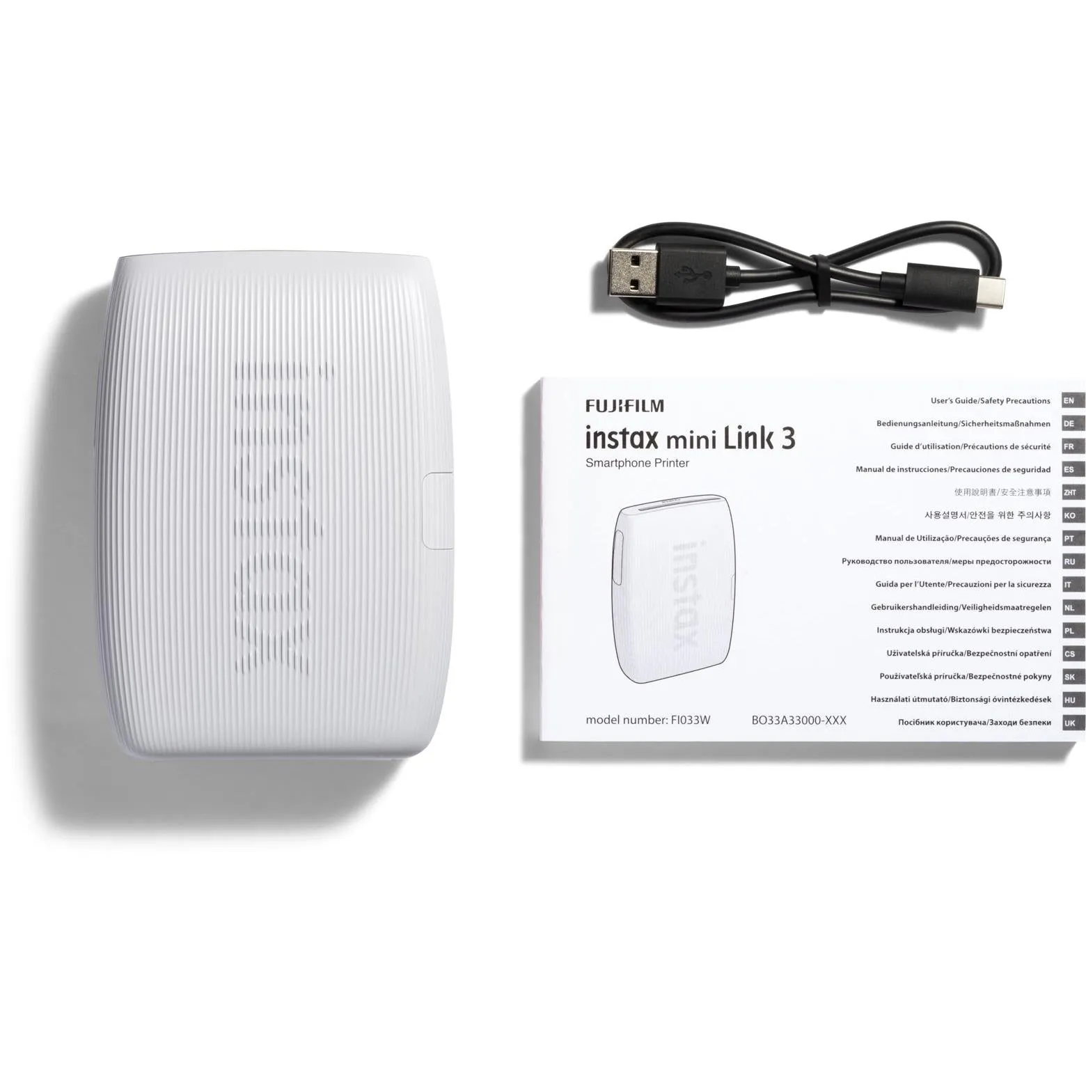 Fujifilm Instax Mini Link 3 (Clay White)