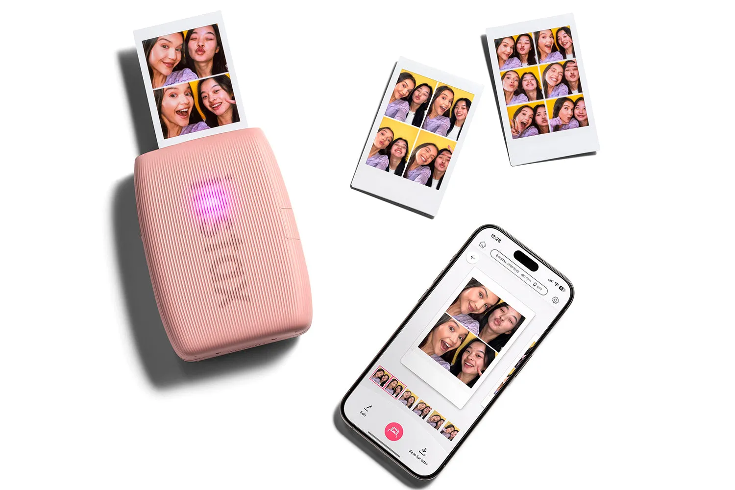 Fujifilm Instax Mini Link 3 Smartphone Printer | Rose Pink
