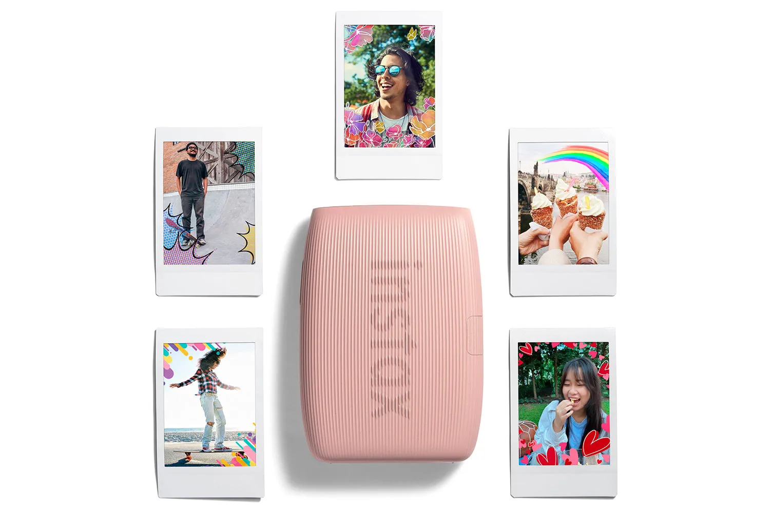 Fujifilm Instax Mini Link 3 Smartphone Printer | Rose Pink