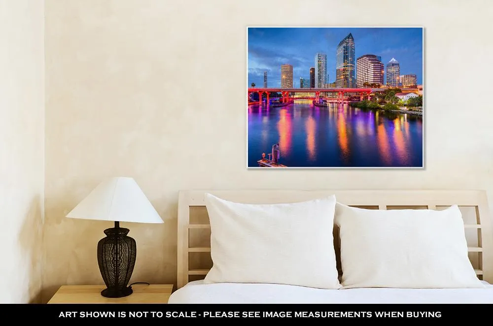 Gallery Wrapped Canvas, Tampa Florida Downtown