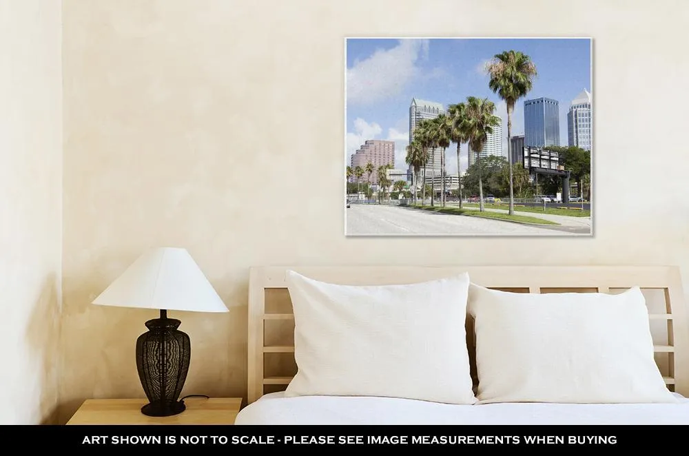 Gallery Wrapped Canvas, Tampas Channelside Drive