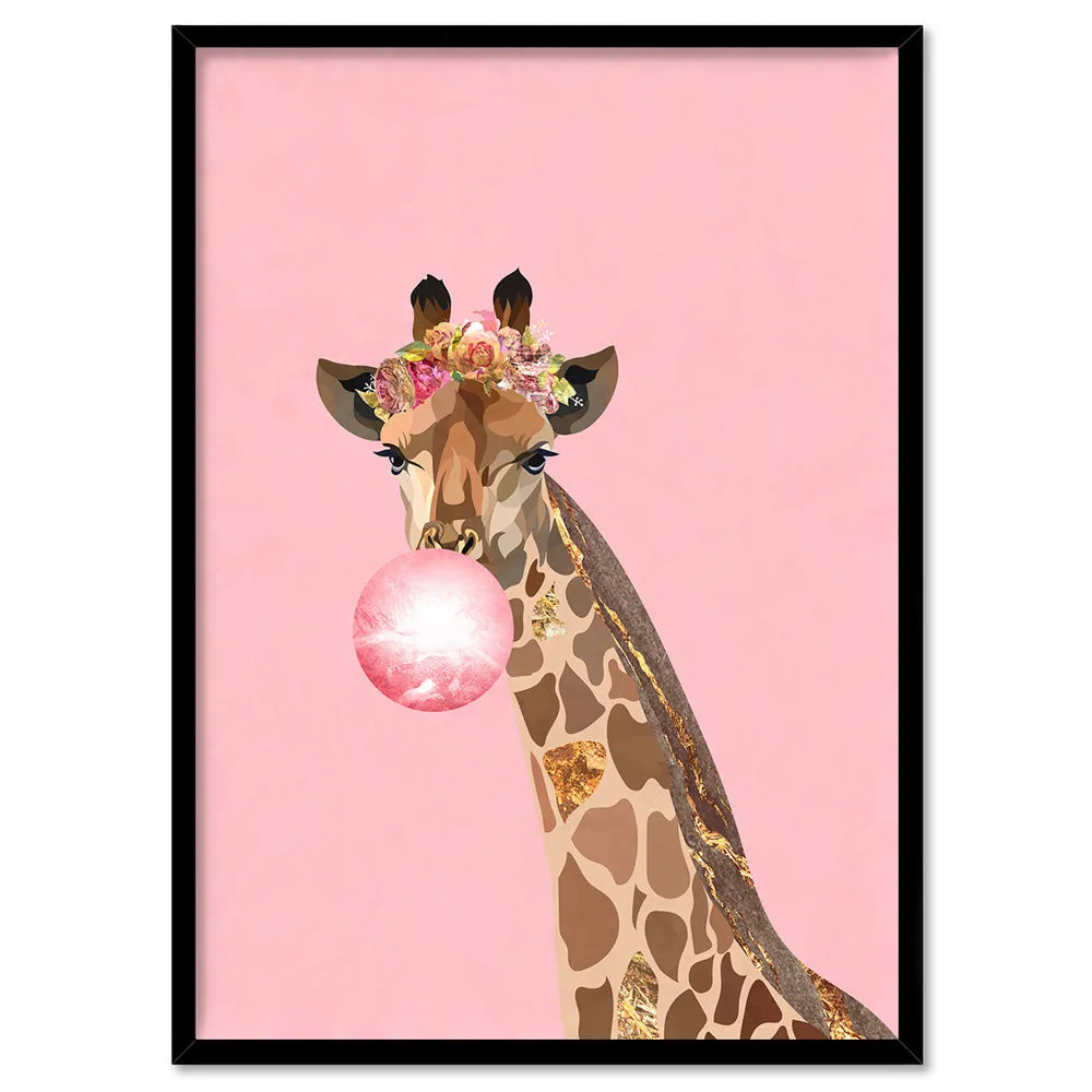 Giraffe Pop - Art Print