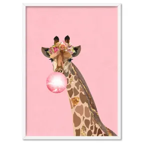 Giraffe Pop - Art Print