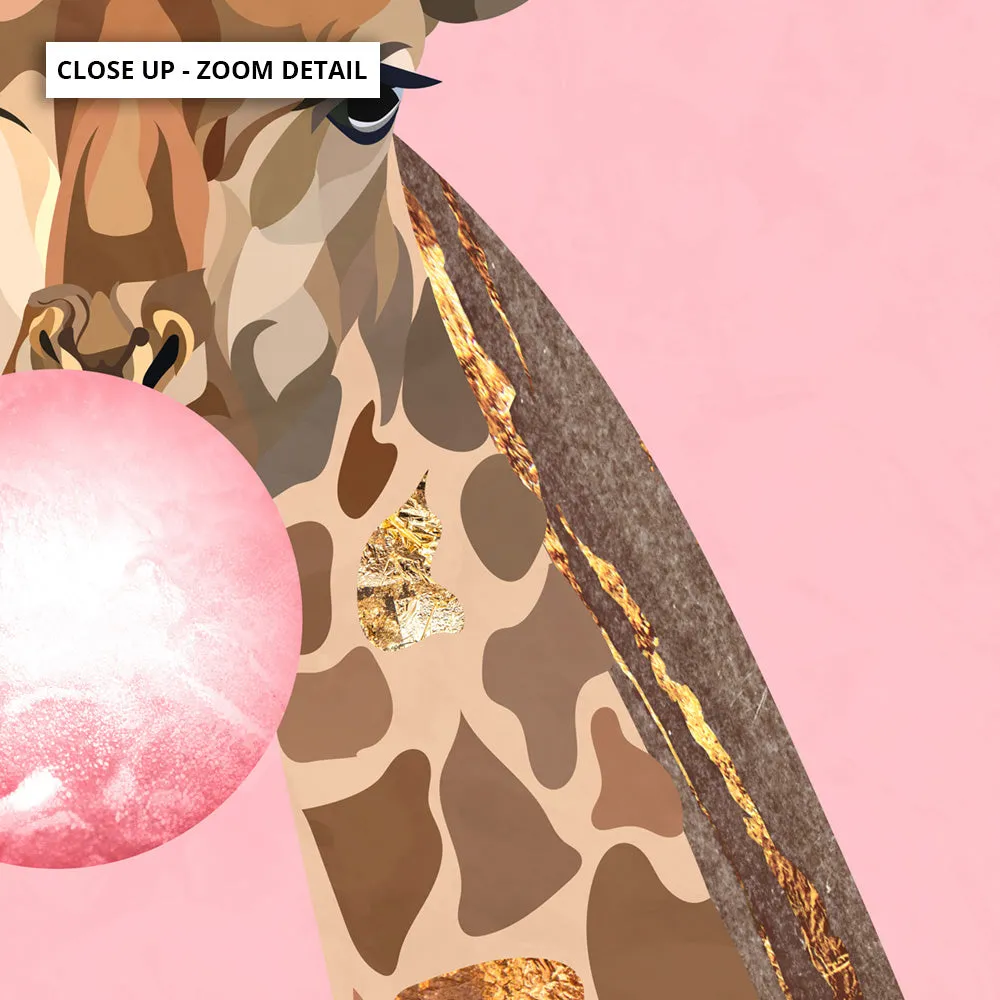 Giraffe Pop - Art Print