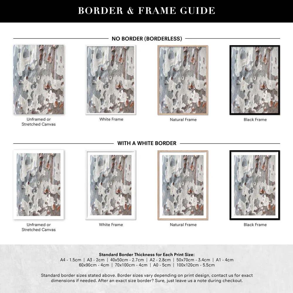 Gumtree | Blue Gum Bark II - Art Print