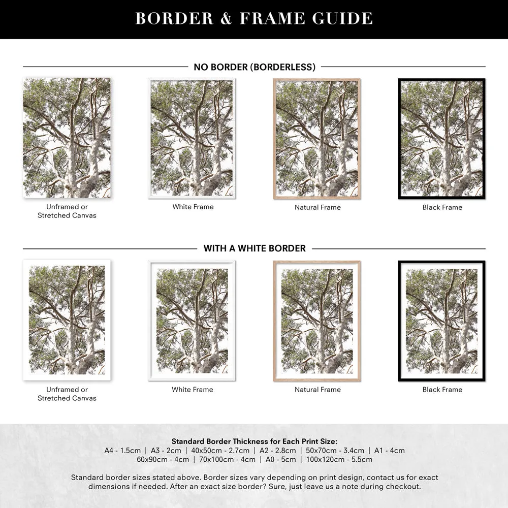 Gumtrees View II - Art Print