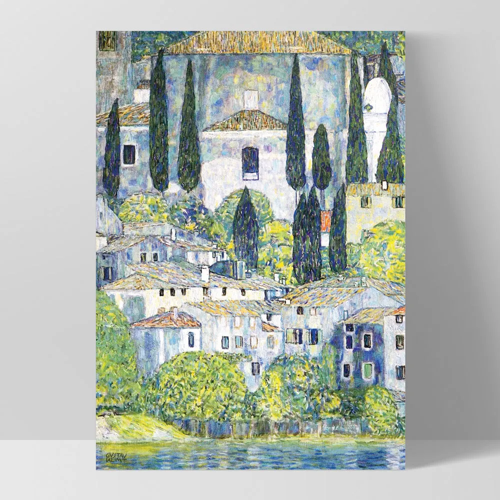 GUSTAV KLIMT | Church in Cassone - Art Print