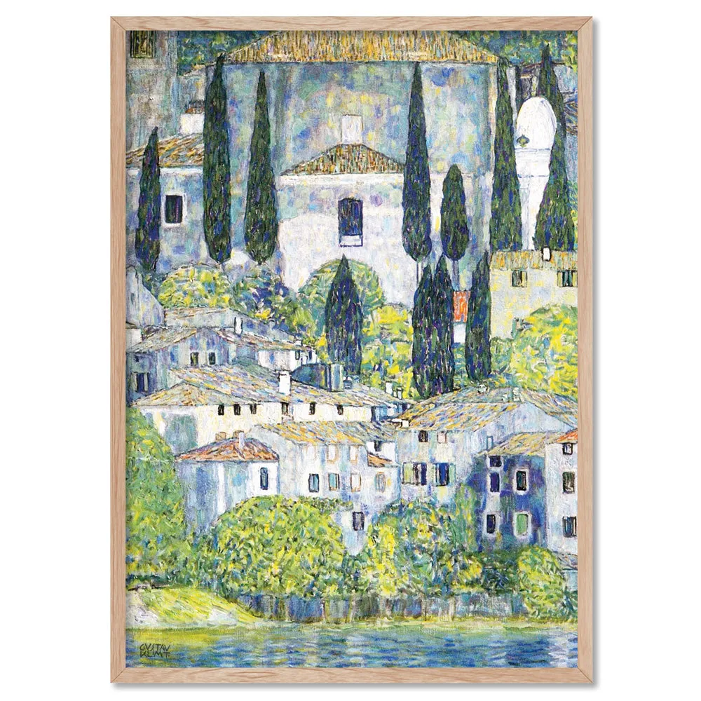 GUSTAV KLIMT | Church in Cassone - Art Print