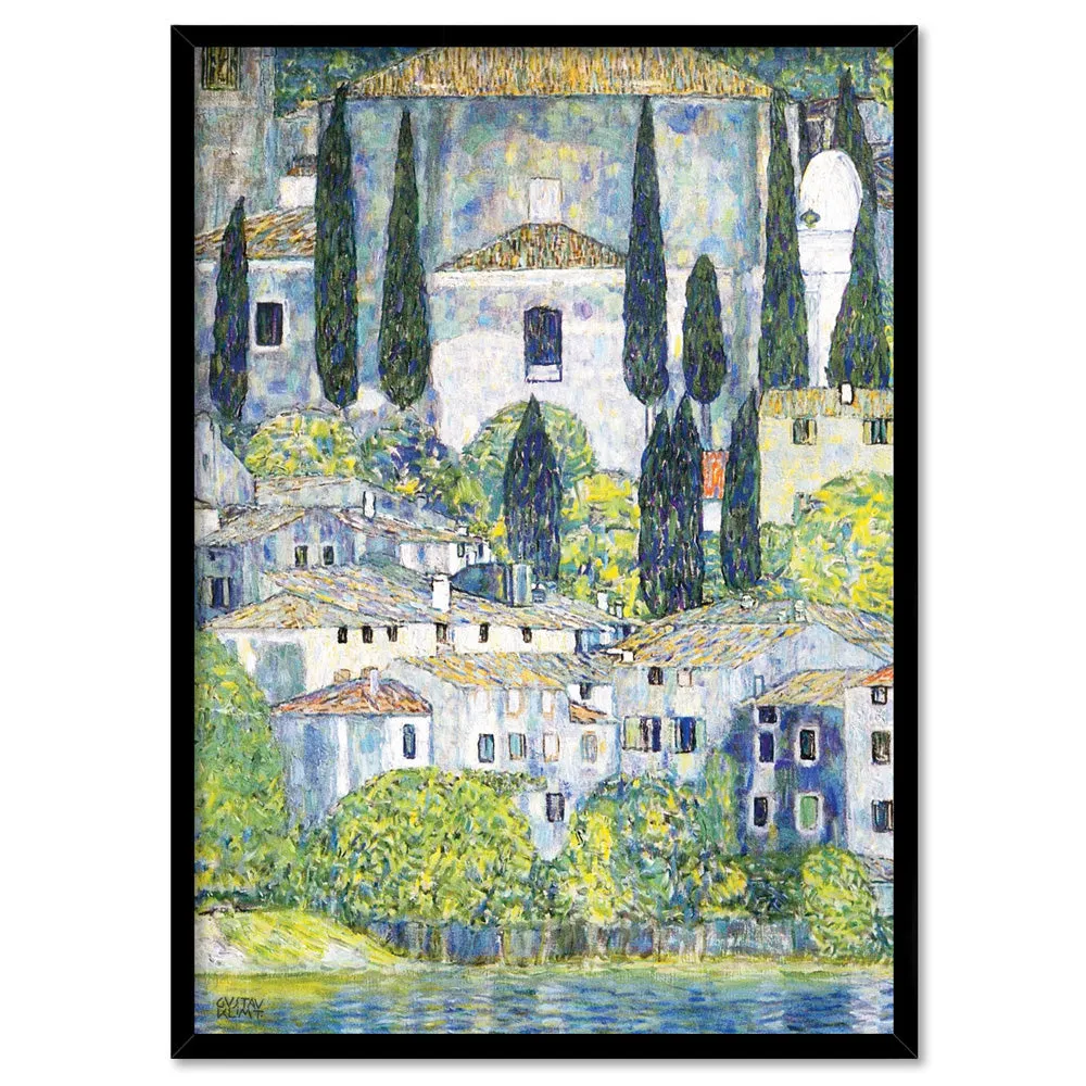 GUSTAV KLIMT | Church in Cassone - Art Print